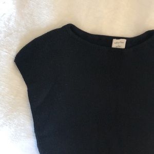 Wilfred Free Cut-Out Knit Mini Dress